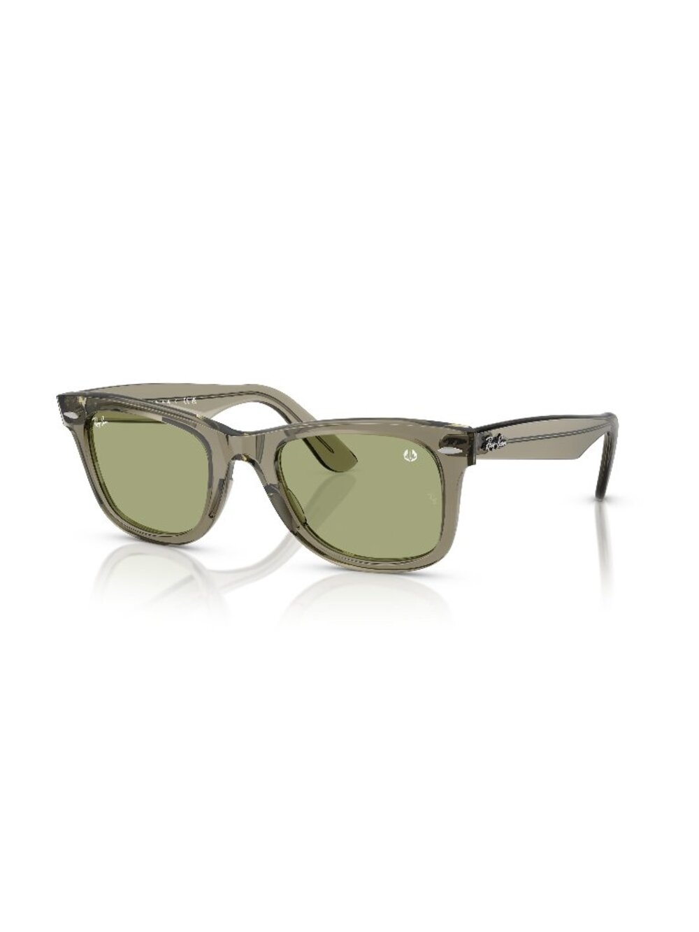 New Ray-Ban Unisex Sunglasses Green Lens Acetate Frame Ray Ban RB2140 WAYFARER